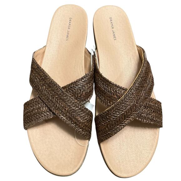 Draper James Women's Raffia Sandal Size 10 NIB NEW - Picture 3 of 11